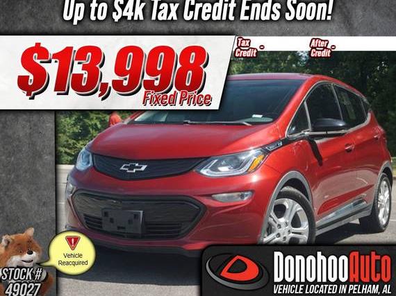 CHEVROLET BOLT EV 2020 1G1FY6S0XL4142283 image